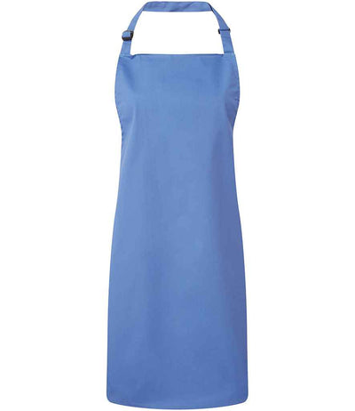 Premier 'Colours' Bib Apron - Mid Blue