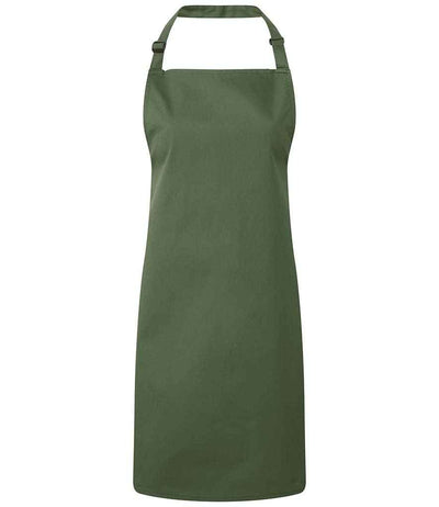Premier 'Colours' Bib Apron - Moss
