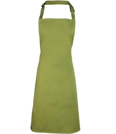 Premier 'Colours' Bib Apron - Oasis Green