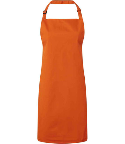 Premier 'Colours' Bib Apron - Orange