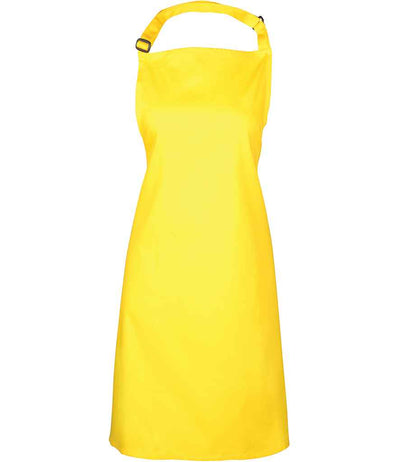 Premier 'Colours' Bib Apron - Yellow
