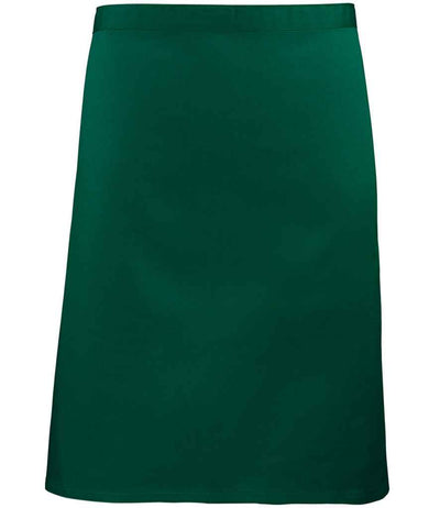 Premier 'Colours' Mid Length Apron - Bottle Green
