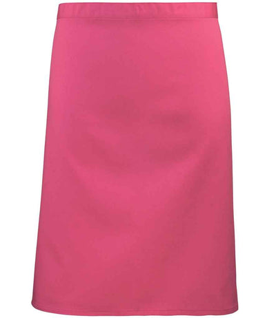 Premier 'Colours' Mid Length Apron - Hot Pink