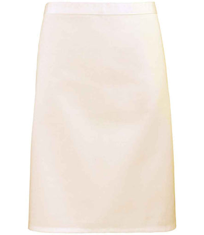 Premier 'Colours' Mid Length Apron - Natural