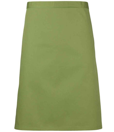 Premier 'Colours' Mid Length Apron - Oasis Green