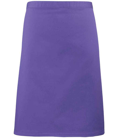 Premier 'Colours' Mid Length Apron - Purple