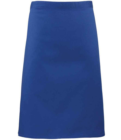 Premier 'Colours' Mid Length Apron - Royal Blue