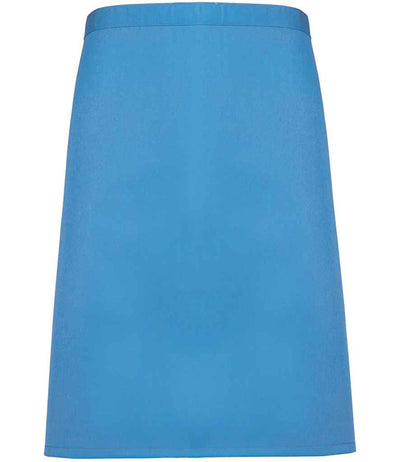 Premier 'Colours' Mid Length Apron - Sapphire Blue