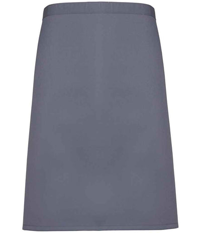 Premier 'Colours' Mid Length Apron - Steel