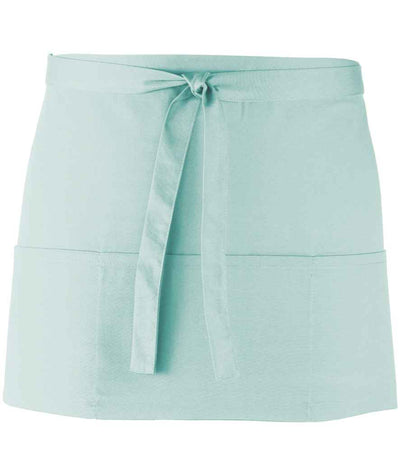 Premier 'Colours' 3 Pocket Apron - Aqua