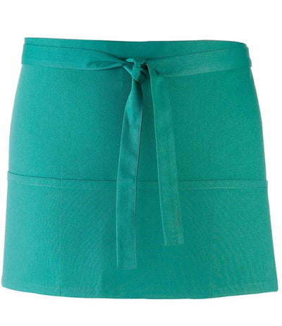 Premier 'Colours' 3 Pocket Apron - Emerald