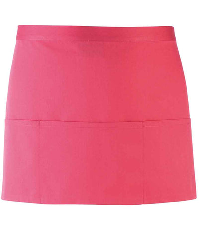 Premier 'Colours' 3 Pocket Apron - Fuchsia