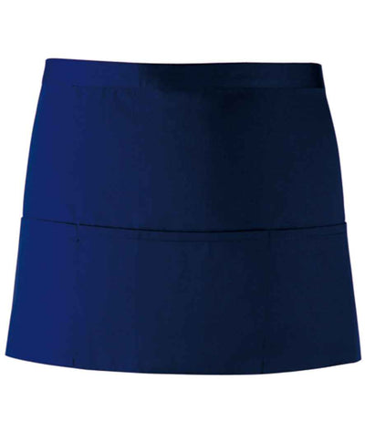 Premier 'Colours' 3 Pocket Apron - Navy