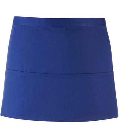 Premier 'Colours' 3 Pocket Apron - Royal Blue