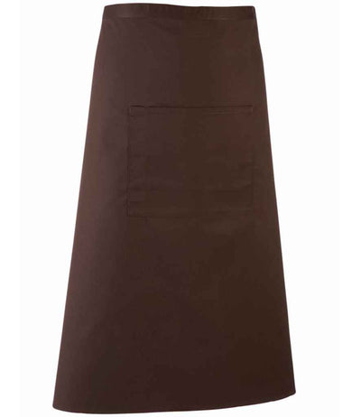Premier 'Colours' Bar Apron - Brown