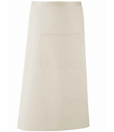 Premier 'Colours' Bar Apron - Natural