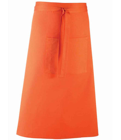 Premier 'Colours' Bar Apron - Orange
