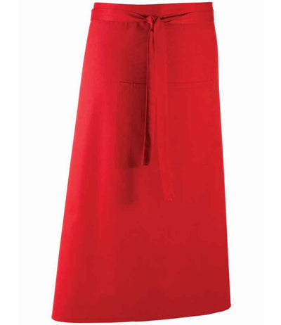 Premier 'Colours' Bar Apron - Red