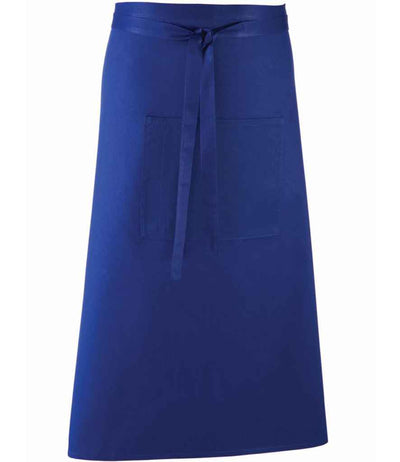 Premier 'Colours' Bar Apron - Royal Blue