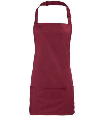 Premier 'Colours' 2-in-1 Apron - Burgundy