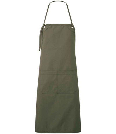 Premier 'Artisan's Choice' Double Pocket Canvas Apron - Olive Green