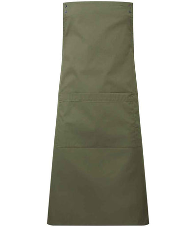 Premier Swap and Pop Customisable Apron Body - Olive Green