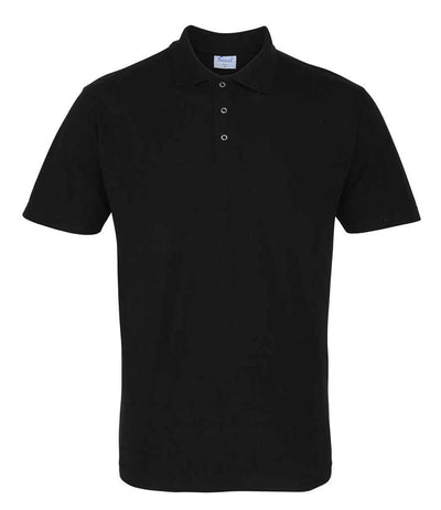 Premier Stud Piqué Polo Shirt - Black