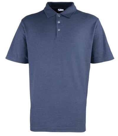 Premier Stud Piqué Polo Shirt - Navy