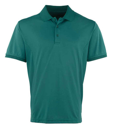 Premier Coolchecker® Piqué Polo Shirt - Bottle Green