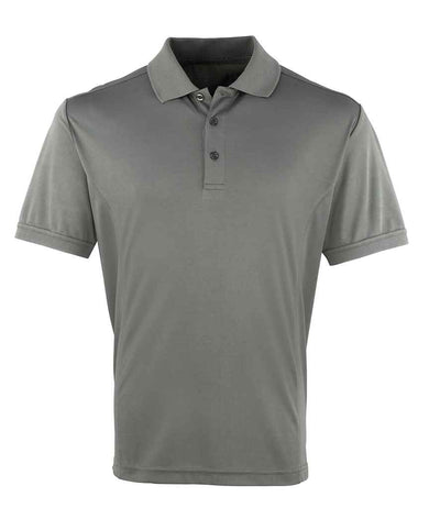 Premier Coolchecker® Piqué Polo Shirt - Dark Grey