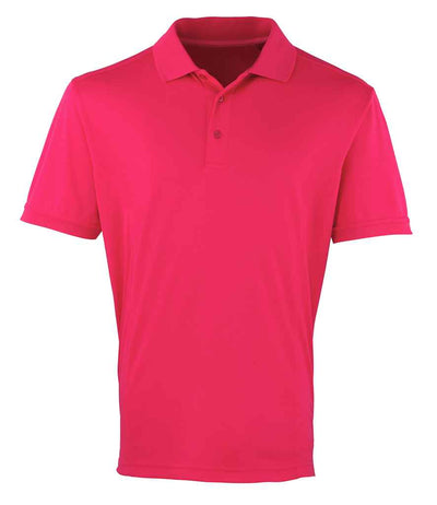 Premier Coolchecker® Piqué Polo Shirt - Hot Pink