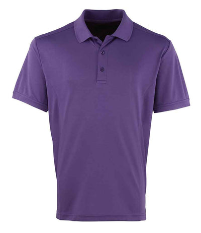 Premier Coolchecker® Piqué Polo Shirt - Purple