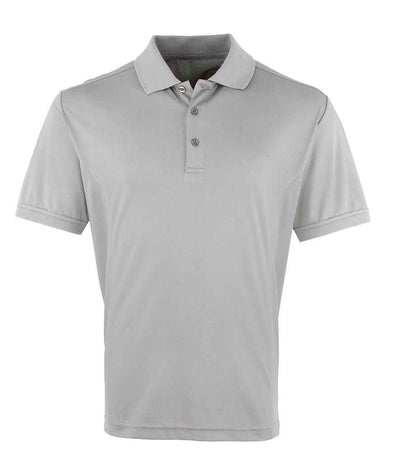 Premier Coolchecker® Piqué Polo Shirt - Silver