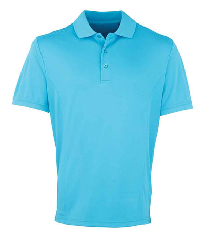 Premier Coolchecker® Piqué Polo Shirt - Turquoise Blue