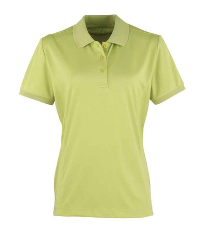 Premier Ladies Coolchecker® Piqué Polo Shirt - Lime Green