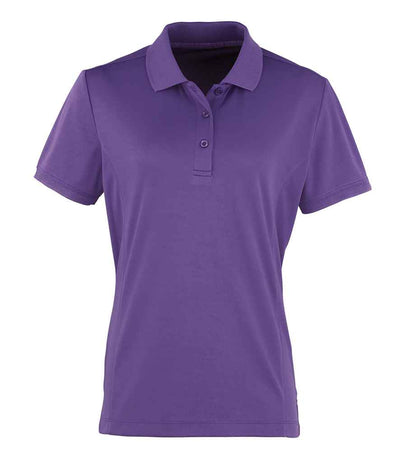 Premier Ladies Coolchecker® Piqué Polo Shirt - Purple
