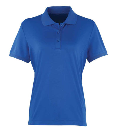Premier Ladies Coolchecker® Piqué Polo Shirt - Royal Blue