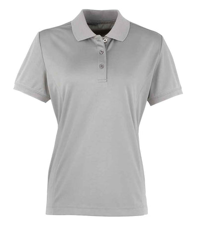 Premier Ladies Coolchecker® Piqué Polo Shirt - Silver