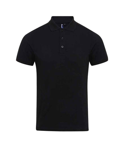 Premier Coolchecker® Plus Piqué Polo Shirt - Black