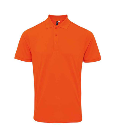 Premier Coolchecker® Plus Piqué Polo Shirt - Orange