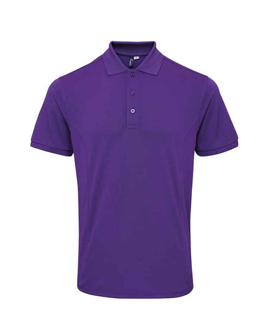 Premier Coolchecker® Plus Piqué Polo Shirt - Purple
