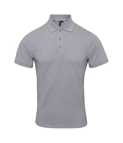 Premier Coolchecker® Plus Piqué Polo Shirt - Silver