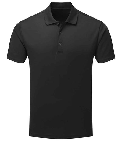 Premier Spun Dyed Recycled Polo Shirt - Black