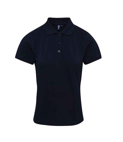 Premier Ladies Coolchecker® Plus Piqué Polo Shirt - Navy