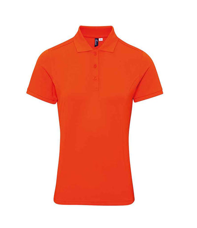Premier Ladies Coolchecker® Plus Piqué Polo Shirt - Orange