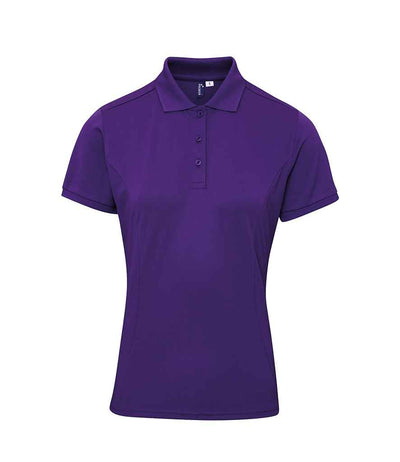 Premier Ladies Coolchecker® Plus Piqué Polo Shirt - Purple