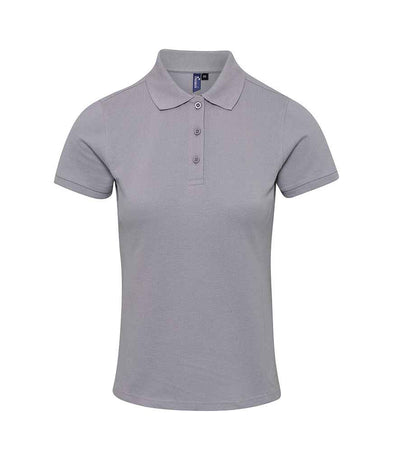 Premier Ladies Coolchecker® Plus Piqué Polo Shirt - Silver