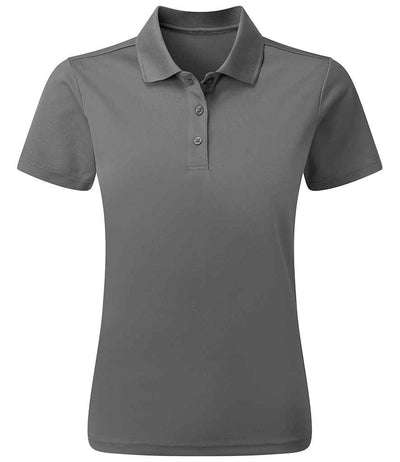 Premier Ladies Spun Dyed Recycled Polo Shirt - Dark Grey