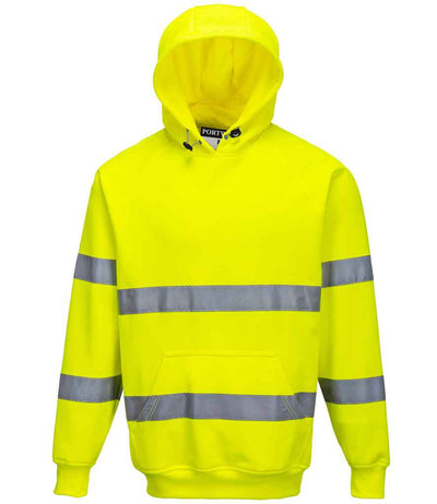 Portwest Hi-Vis Hoodie - Yellow