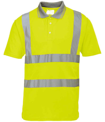 Portwest Hi-Vis Polo Shirt - Yellow